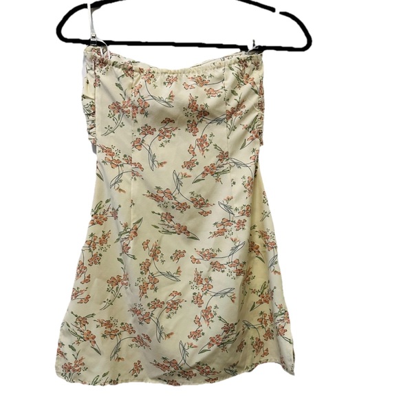 Princess Polly Irena Strapless Mini Dress Floral US Sz 2 Cottagecore fairycore - Picture 5 of 12